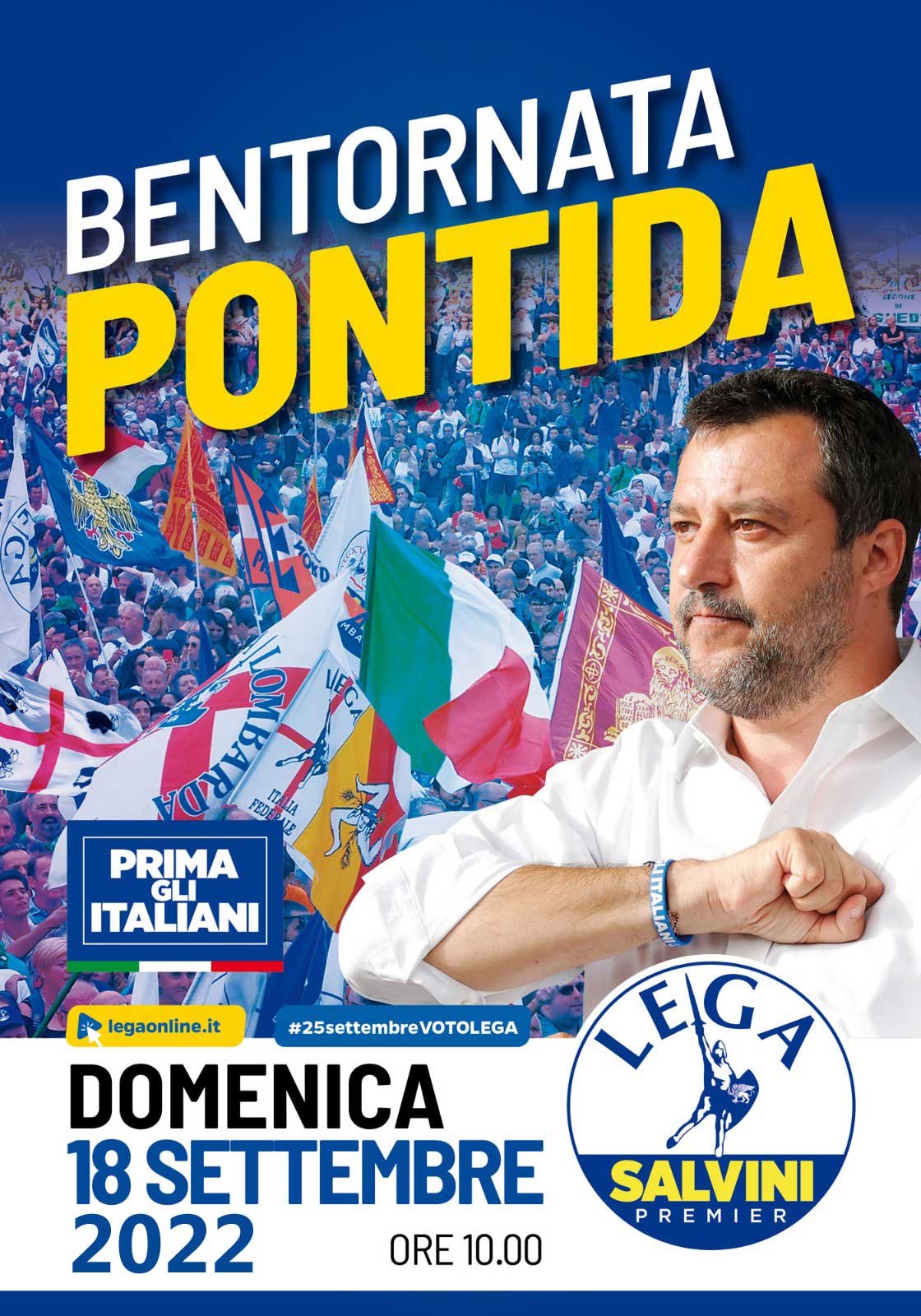 LEGA Salvini Premier - Pontida 2022